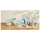 SILVERCREST® Geschirrset »Porto«, 24-teilig (Blau) - B-Ware sehr gut