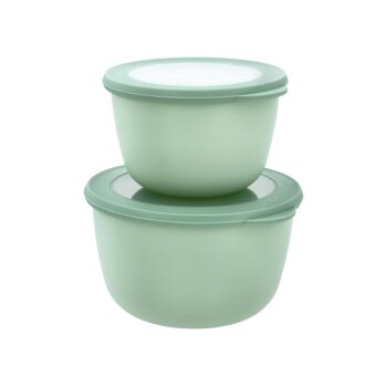 SILVERCREST® Frischhaltedosen, 2er Set (Sichtfenster rund) - B-Ware sehr gut