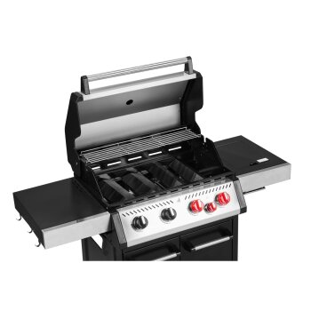 GRILLMEISTER Gasgrill 4+1 Keramikbrenner - B-Ware neuwertig