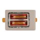 SILVERCREST® Doppelschlitz-Toaster STH 900 C3, beige - B-Ware neuwertig