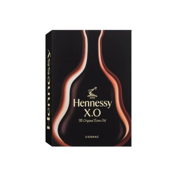 Hennessy XO Cognac mit Geschenkbox 40% Vol
