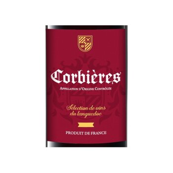 Corbières AOP trocken, Rotwein 2023