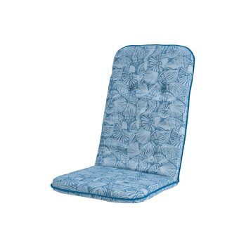 LIVARNO® Polsterauflage, Hochlehner, blau - B-Ware...