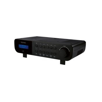 TRONIC® Unterbau-Küchenradio TKR 3W D7, schwarz...