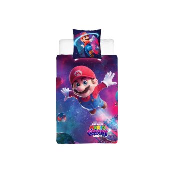 Nintendo Kinder-Wendebettwäsche, 135 x 200 cm, Super...
