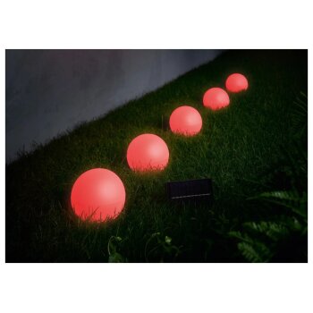 LIVARNO HOME RGB Solar-Bodenlichterkette, mit Erdspieße - B-Ware