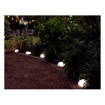 LIVARNO home RGB Solar-Bodenlichterkette, mit...