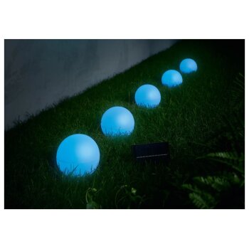 LIVARNO HOME RGB Solar-Bodenlichterkette, mit Erdspieße - B-Ware