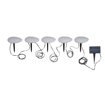 LIVARNO HOME RGB Solar-Bodenlichterkette, mit Erdspieße - B-Ware