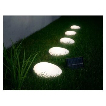 LIVARNO HOME RGB Solar-Bodenlichterkette, mit Erdspieße - B-Ware
