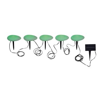 LIVARNO HOME RGB Solar-Bodenlichterkette, mit Erdspieße - B-Ware