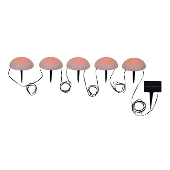 LIVARNO HOME RGB Solar-Bodenlichterkette, mit Erdspieße - B-Ware