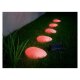 LIVARNO HOME RGB Solar-Bodenlichterkette, mit Erdspieße - B-Ware