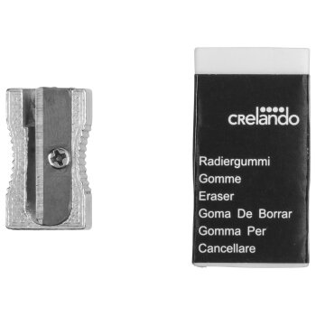 CRELANDO® Malkoffer, 81-teilig - B-Ware neuwertig