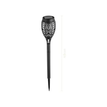 LIVARNO® LED-Solarfackeln - B-Ware sehr gut