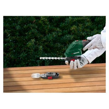 PARKSIDE® 4 V 2-in-1 Akku-Gras- und Strauchschere »PGSA 4 D5«, mit 180° drehbarem Softgriff - B-Ware neuwertig