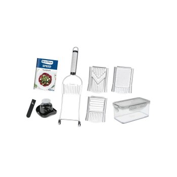 GENIUS NICER DICER Gemüsehobel/-schneider mit 3...