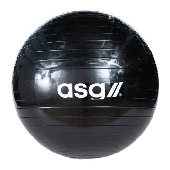 Christopeit Sport Gymnastikball, ASG, 75 cm, schwarz -...