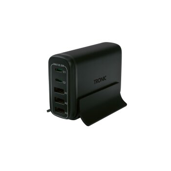 TRONIC® USB-Ladestation »TUCSAC A1« (Schwarz) - B-Ware neuwertig