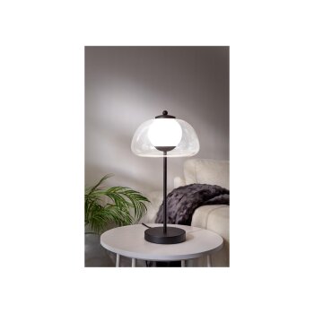 LIVARNO home LED-Tischleuchte, mit halbtransparentem Diffuser, 3 W (Transparent) - B-Ware neuwertig