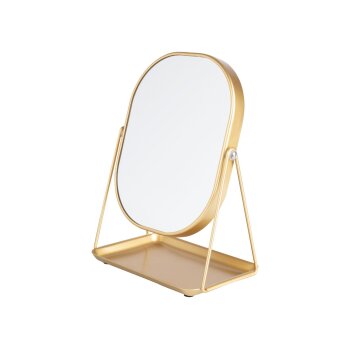 CIEN Beauty Kosmetikspiegel, gold - B-Ware sehr gut