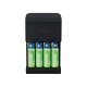 TRONIC® Batterieladegerät, schwarz - B-Ware sehr gut