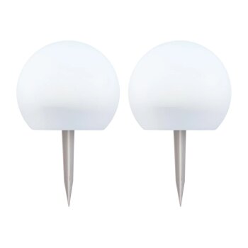 LIVARNO® LED-Solarleuchte / LED-Solarleuchten (2er Ball) - B-Ware neuwertig