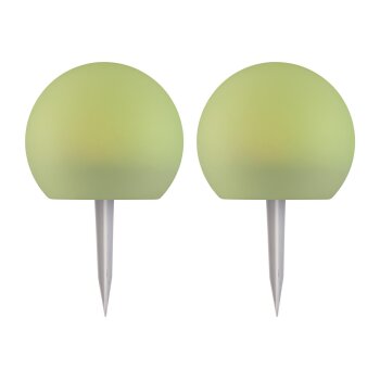 LIVARNO® LED-Solarleuchte / LED-Solarleuchten (2er Ball) - B-Ware neuwertig