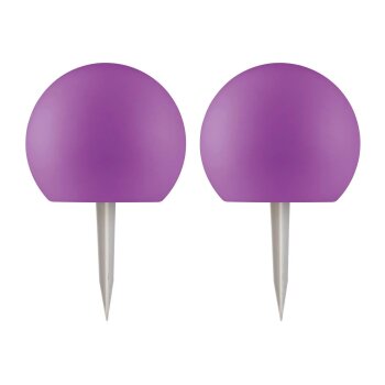 LIVARNO® LED-Solarleuchte / LED-Solarleuchten (2er Ball) - B-Ware neuwertig