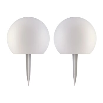 LIVARNO® LED-Solarleuchte / LED-Solarleuchten (2er Ball) - B-Ware neuwertig