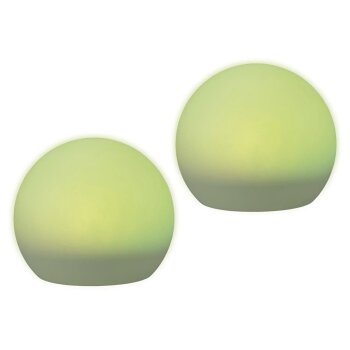 LIVARNO® LED-Solarleuchte / LED-Solarleuchten (2er Ball) - B-Ware neuwertig