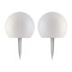 LIVARNO® LED-Solarleuchte / LED-Solarleuchten (2er Ball) - B-Ware neuwertig