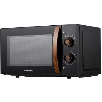 Hanseatic Mikrowelle, SMH207WSH-P, schwarz - B-Ware sehr gut