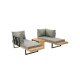 GREEMOTION Lounge-Set »Lana«, 3-tlg. - B-Ware neuwertig