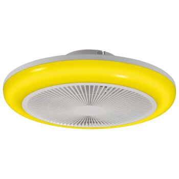 LIVARNO® LED-Deckenleuchte mit Ventilator - B-Ware gut