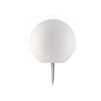 LIVARNO® LED-Solarleuchte / LED-Solarleuchten - B-Ware