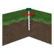 PARKSIDE® Erd-Schlauchaufroller - B-Ware