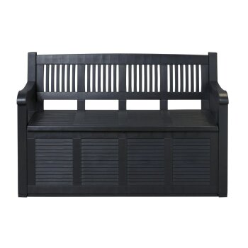 LIVARNO® Gartenbank, in Holzoptik, 280 L - B-Ware
