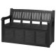 LIVARNO® Gartenbank, in Holzoptik, 280 L - B-Ware