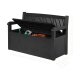 LIVARNO® Gartenbank, in Holzoptik, 280 L - B-Ware