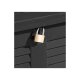 LIVARNO® Gartenbank, in Holzoptik, 280 L - B-Ware