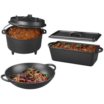GRILLMEISTER Grill-Töpfe und Pfannen - B-Ware