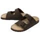 esmara® MEN Pantoletten, 46, dunkelbraun - B-Ware neuwertig