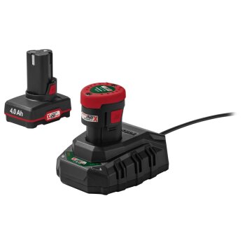 PARKSIDE® 12 V/ 2 Ah Akku »PAPK 12 A4«; 12 V/ 4 Ah Akku »PAPK 12 B4«; 12 V/ 2,4 A Ladegerät »PLGK 12 A3« - B-Ware neuwertig