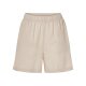 esmara® Damen Shorts, mit Leinen (Beige, 36) - B-Ware neuwertig