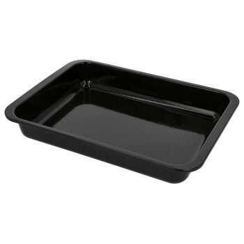 SILVERCREST® Brat- und Auflaufform groß/ Brat- und Backform Emaille (Grill-Ofenbackform) - B-Ware Transportschaden Kosmetisch