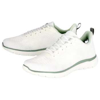 esmara® Damen-Freizeitschuhe, mit herausnehmbarer Decksohle aus Memory-Foam, 38, weiß - B-Ware neuwertig
