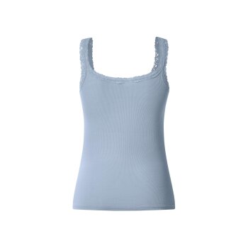 esmara® Damen Gerippte Tops mit Spitze, 3 Stück - B-Ware