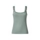 esmara® Damen Gerippte Tops mit Spitze, 3 Stück - B-Ware