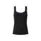 esmara® Damen Gerippte Tops mit Spitze, 3 Stück - B-Ware